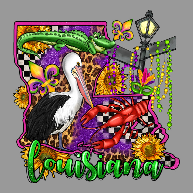 Louisiana Vintage Hoodie by OliviaCreatesArt | Teevron
