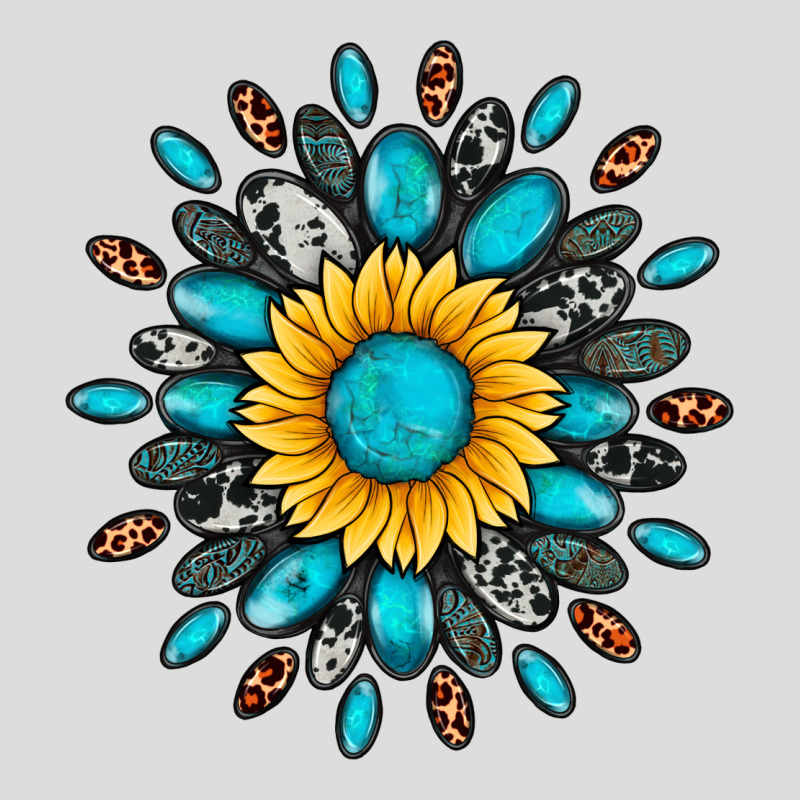 Gemstone Sunflower Zipper Hoodie by Artiststas | Teevron