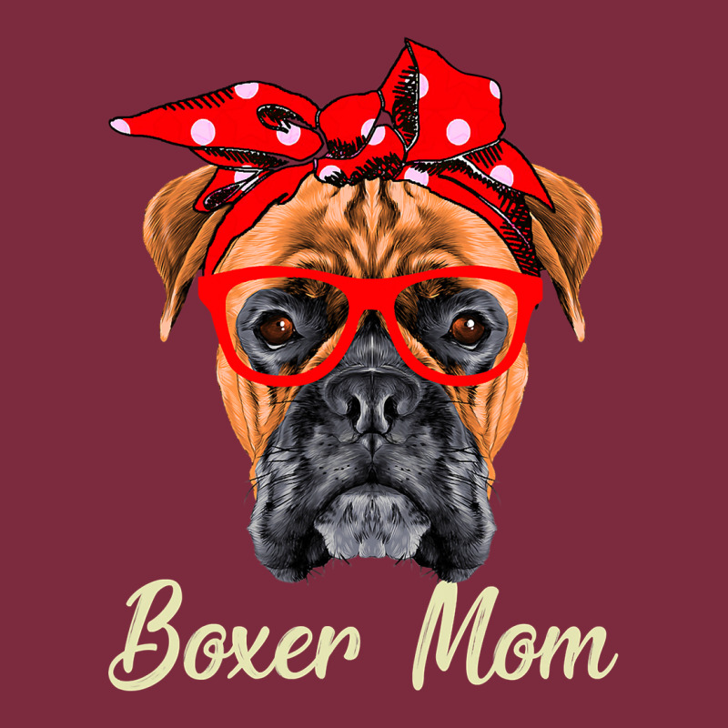 Boxer Mom Dogs  Mothers Day Dog Lovers Gifts For Women Premium Hoodie by longCreatives | Teevron