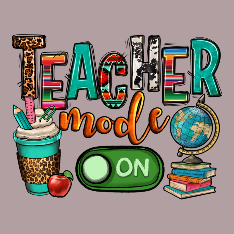 Teacher Mode On Vintage Hoodie by OliviaCreatesArt | Teevron