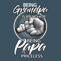 Being Grandpa Is An Honor Being Papa Is Priceless, Gift Dad Urban Heavy Tee | Teevron