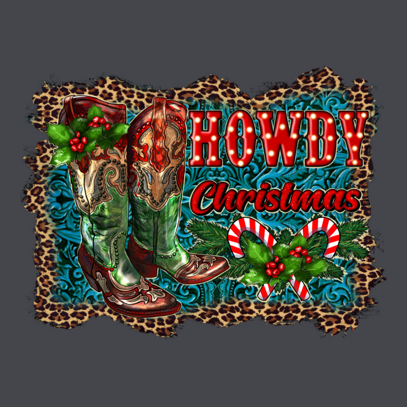 Howdy Christmas Boots Long Sleeve Tee by RanaPortraitStore | Teevron