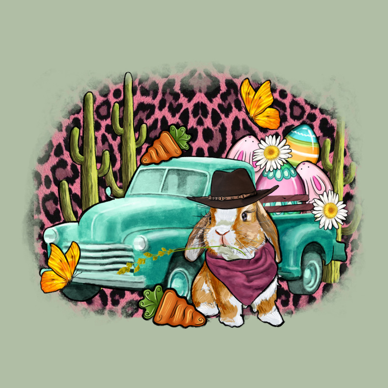 Western Rabbit Easter Day Urban Heavy Tee by CowGirlArtShop | Teevron