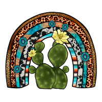 Cactus Gemstone Rainbow Zipper Hoodie | Teevron