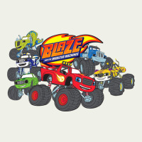 Blaze And The Monster Machines And Friends Urban Heavy Tee | Teevron