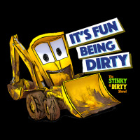 Kids The Stinky And Dirty Show  It's Fun Being Dirty Urban Heavy Tee | Teevron