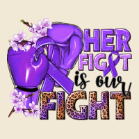 Her Fight Is Our Fight Purple Ribbon Premium Tee | Teevron