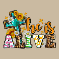 Easter Day He Is Alive With Cross Long Sleeve Tee | Teevron