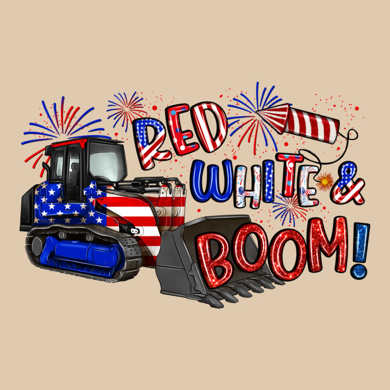 Red White And Boom Heavyweight Sweatshirt by Artiststas | Teevron