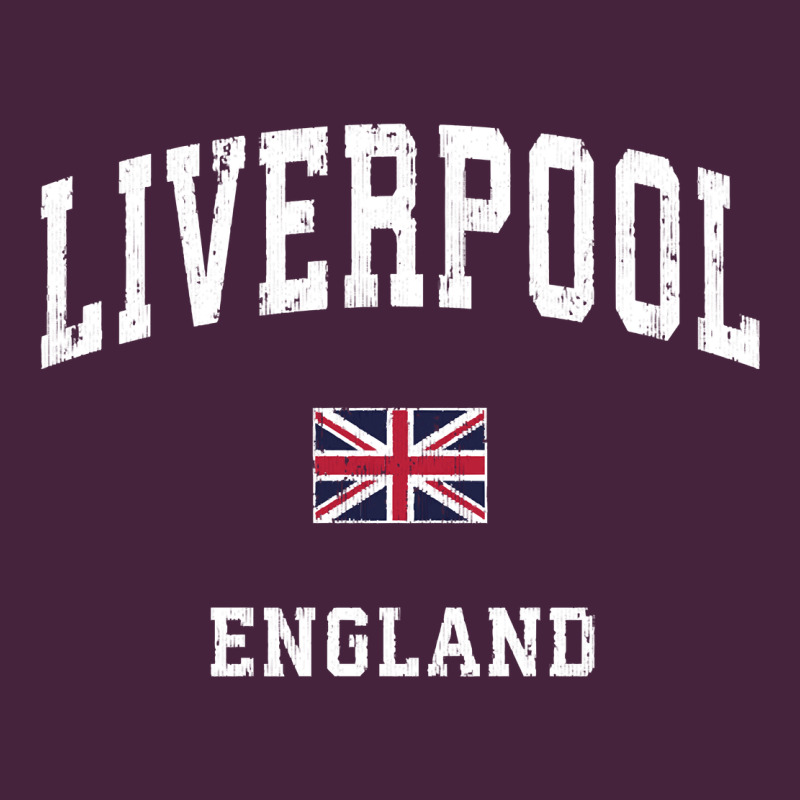 Liverpool England Vintage Athletic Sports Design Premium Tee by longCreatives | Teevron