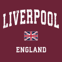 Liverpool England Vintage Athletic Sports Design Long Sleeve Tee | Teevron