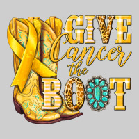 Give Cancer The Boot Childhood Cancer Premium Tee | Teevron