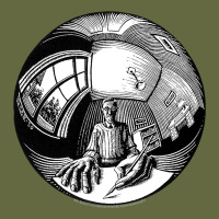 M.c. Escher Spherical Self Portrait Long Sleeve Tee | Teevron