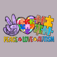 Peace Love Autism Vintage Tee | Teevron