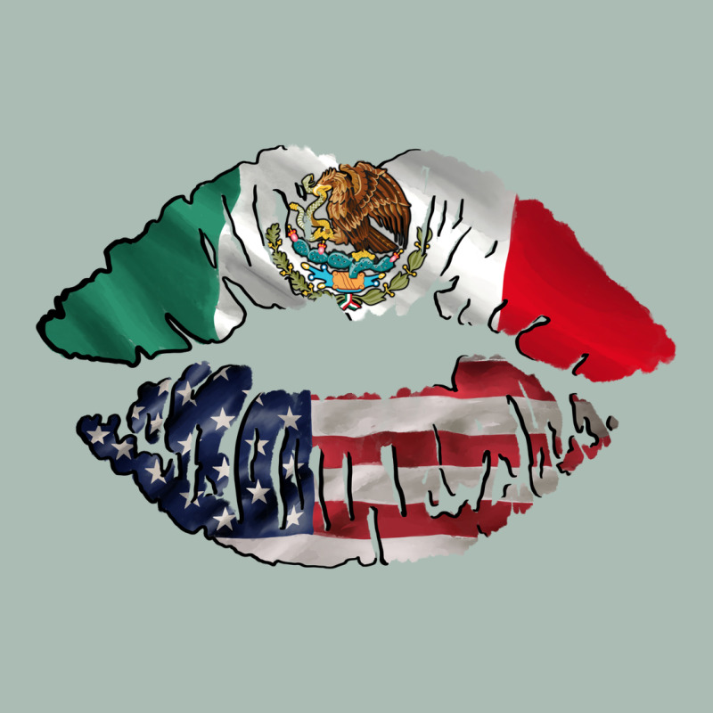 Mexico Usa Lips Classic Tee by TumblerDesignByShophia | Teevron