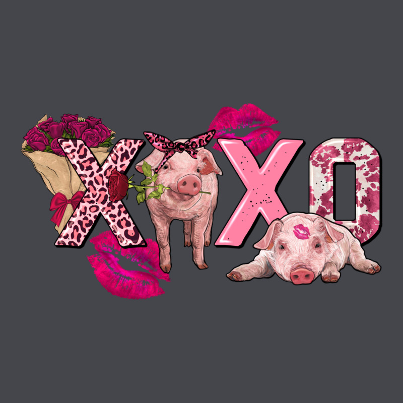 Valentine's Day Pig Xoxo Long Sleeve Tee by FaDigitalArtStudio | Teevron