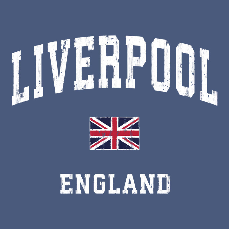 Liverpool England Vintage Athletic Sports Design Vintage Hoodie by longCreatives | Teevron