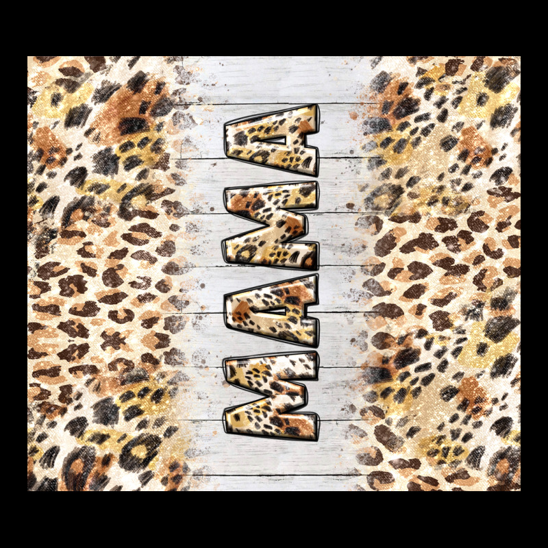 Mother's Day Mama Leopard Tumbler Tbs Ladies Tee by TumblerDesignByShophia | Teevron