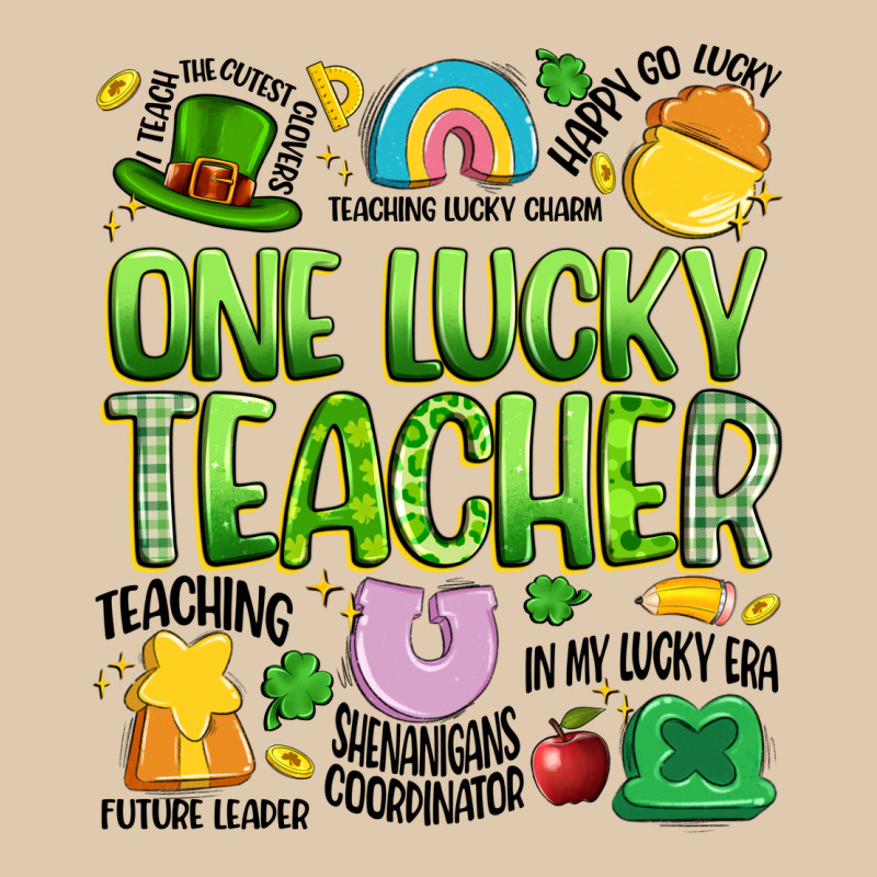 One Lucky Teacher Lucky Charm Heavyweight Sweatshirt by Artiststas | Teevron