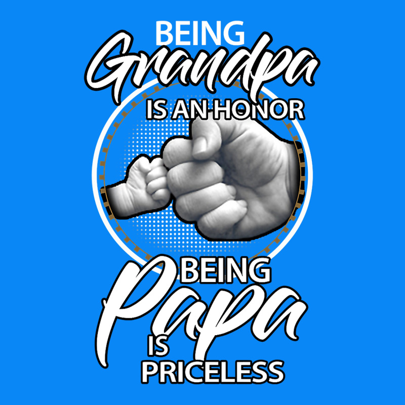 Being Grandpa Is An Honor Being Papa Is Priceless, Gift Dad Zipper Hoodie by longCreatives | Teevron