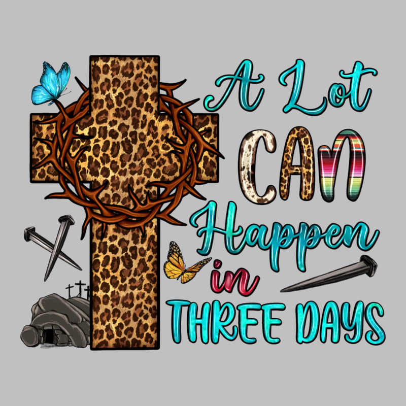 Easter Day A Lot Can Happen In Three Days Long Sleeve Tee by OliviaCreatesArt | Teevron