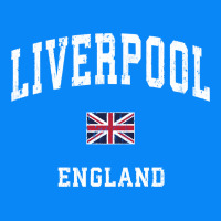 Liverpool England Vintage Athletic Sports Design Zipper Hoodie | Teevron