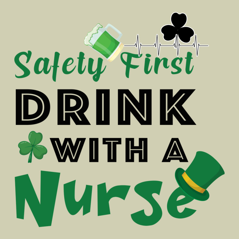 Safety First Drink With A Nurse Heavy Core Tee by Bettercallsaul | Teevron