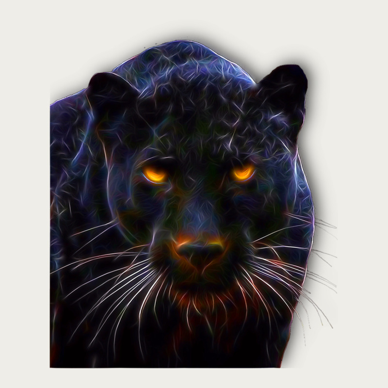 Black Panther, Big Cat T Zipper Hoodie by longCreatives | Teevron