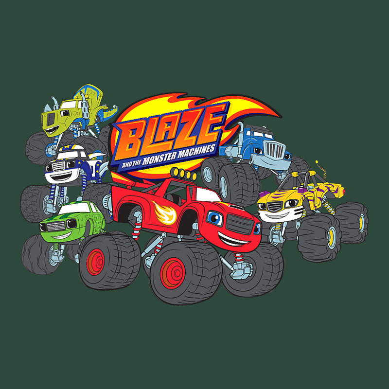 Blaze And The Monster Machines And Friends Zipper Hoodie by longCreatives | Teevron