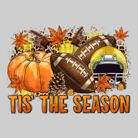 Tis' The Season Football Yellow Helmet Premium Tee | Teevron