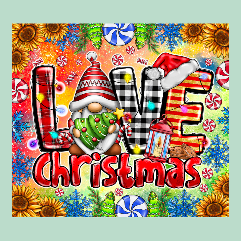 Love Christmas Gnome Premium Hoodie by CowhideDigitalArt | Teevron