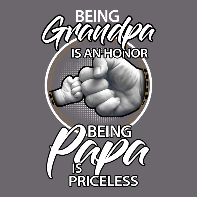 Being Grandpa Is An Honor Being Papa Is Priceless, Gift Dad Premium Sweatshirt by longCreatives | Teevron