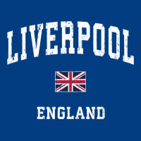 Liverpool England Vintage Athletic Sports Design Premium Sweatshirt | Teevron