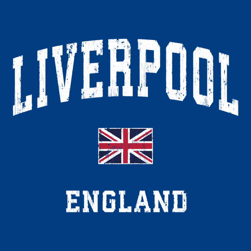 Liverpool England Vintage Athletic Sports Design Premium Sweatshirt by longCreatives | Teevron