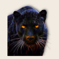 Black Panther, Big Cat T Premium Sweatshirt | Teevron