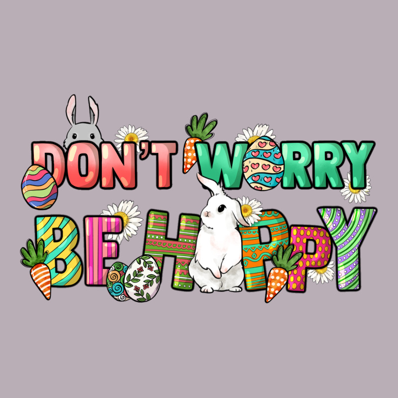 Don't Worry Be Hoppy Easter Day Vintage Tee by HowdyJamesFarm | Teevron
