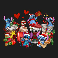 Christmas Stitch Coffee Cups Heavyweight Hoodie | Teevron