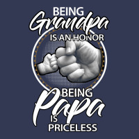 Being Grandpa Is An Honor Being Papa Is Priceless, Gift Dad Heavyweight Hoodie | Teevron