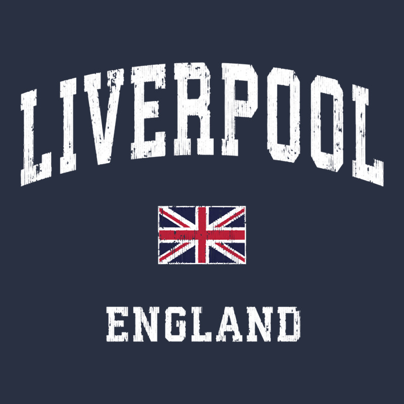 Liverpool England Vintage Athletic Sports Design Urban Hoodie by longCreatives | Teevron