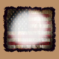 America Wood Flag With Bbeach Effect Vintage Hoodie | Teevron