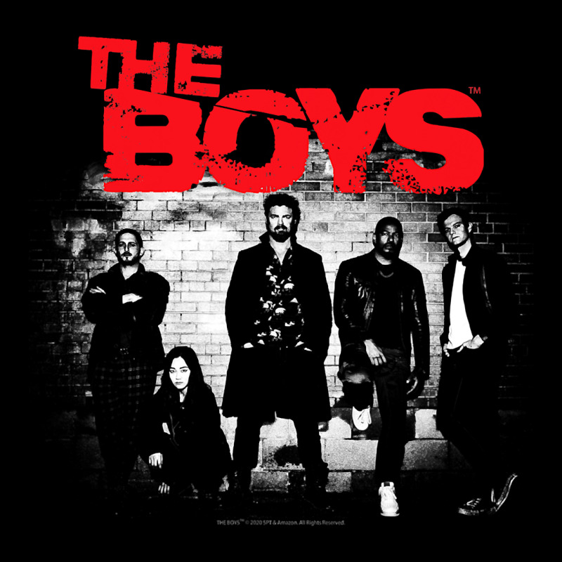 The Boys Graffiti Group Photo Urban Hoodie by longCreatives | Teevron