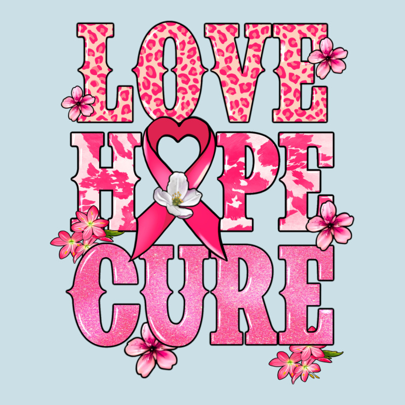 Love Hope Cure Cancer Awareness Ladies Tee by HowdyJamesFarm | Teevron