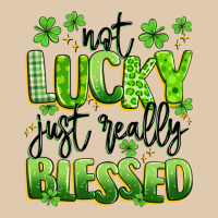 Not Lucky Just Really Blessed Heavyweight Sweatshirt | Teevron
