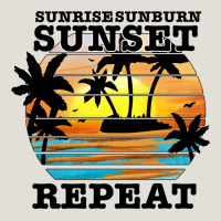 Sunrise Sunburn Sunset Repeat Heavy Core Tee | Teevron