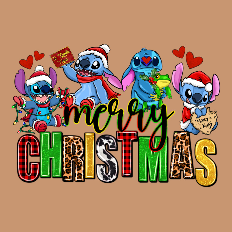 Merry Christmas Stitch Heavyweight Hoodie by AdoDesignShop | Teevron