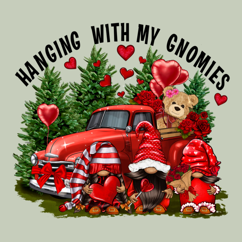 Valentine's Day Hanging With My Gnomies Long Sleeve Tee by FaDigitalArtStudio | Teevron