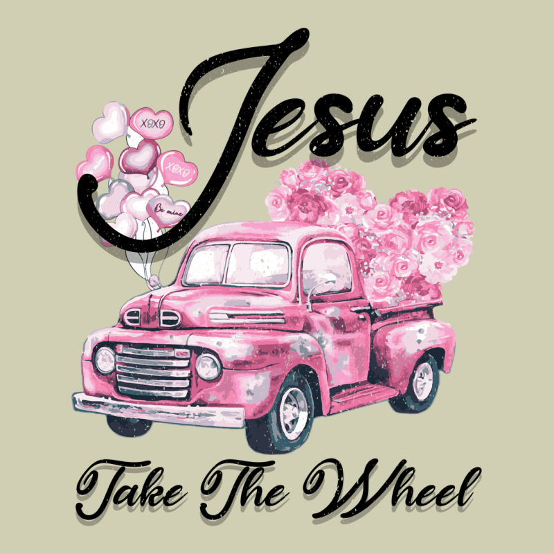 Leopard Floral Pink Car Jesus Take The Wheel Heavy Core Tee by Bettercallsaul | Teevron