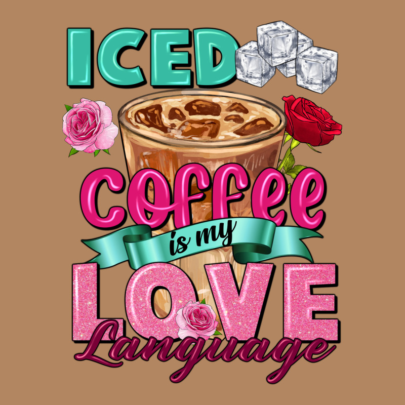 Iced Coffee Is My Love Language Valentine's Day Long Sleeve Tee by FaDigitalArtStudio | Teevron