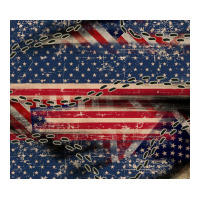American Flag Stitches Urban Heavy Tee | Teevron
