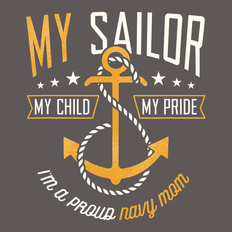 Proud Navy Mother For Moms Of Sailors Proud Mom Navy Family Premium Hoodie by longCreatives | Teevron
